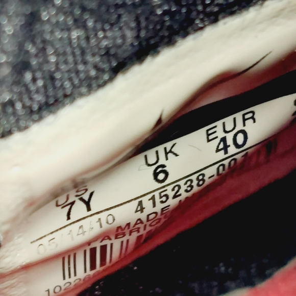 Nike Air Max 2010 Lebron VIII 8 Youth Bred Black Red OG Basketball Shoes V761 - Picture 10 of 13